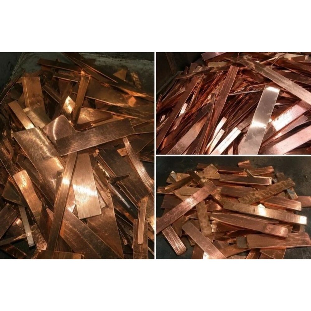 scrap copper sheet metal 1 POUND C110 pure copper 16 ounce 24 gauge